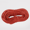 Red Solderable Wire Flexible Wires For Wiring Jumper Wire Wiring Cable - shown as a coiled bundle of red insulated wire tied with a small piece of wire.