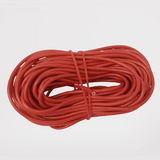 Red Solderable Wire Flexible Wires For Wiring Jumper Wire Wiring Cable - shown as a coiled bundle of red insulated wire tied with a small piece of wire.