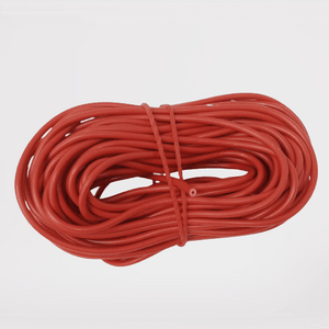 Red Solderable Wire Flexible Wires For Wiring Jumper Wire Wiring Cable - shown as a coiled bundle of red insulated wire tied with a small piece of wire.