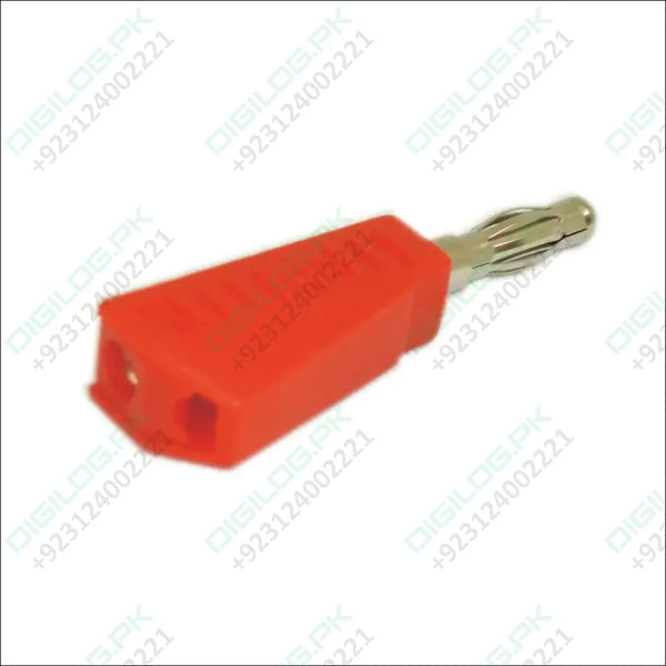 Red Stackable 4mm Banana Plugs Jacks Connector