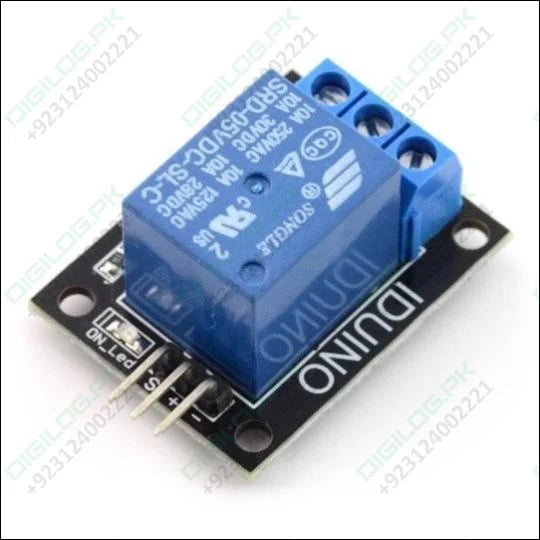 Relay Module 1 Channel - 10a/250vac 5v Coil