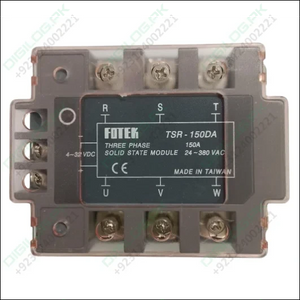 Fotek TSR-150DA Three-Phase Solid State Relay 150A DC Control AC