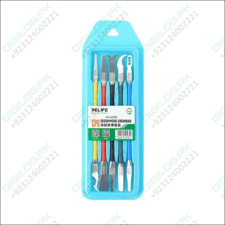 Relife Rl-049b Cpu Glue Removal Crowbar Set