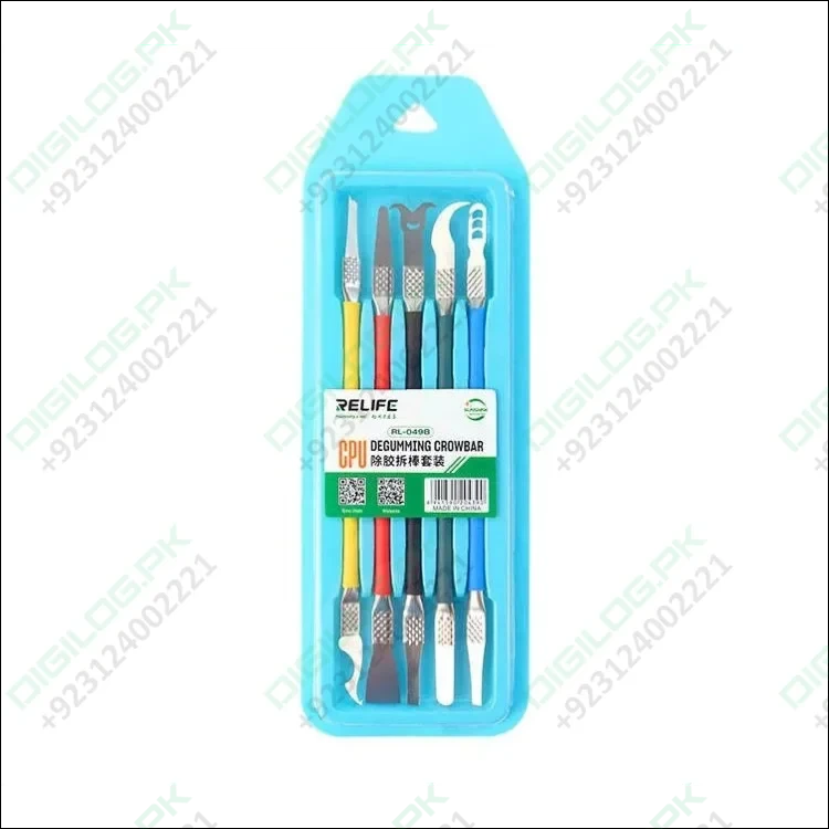 Relife Rl-049b Cpu Glue Removal Crowbar Set