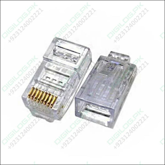 Rj45 Male Connector 8 Pin