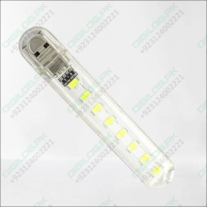 Mini Portable Usb Led Night Light 5730 Smd 8 Leds Lamp