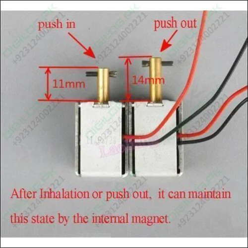 Dc 6-12v Bidirectional Self-retaining Solenoid Push Pull