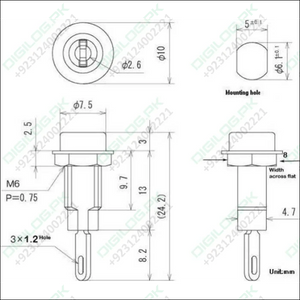 Tj - 1 - r 2mm Female Banana Connector