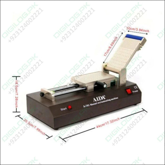 Aida A-761 Automatic LCD Touch Screen Film Laminator OCA