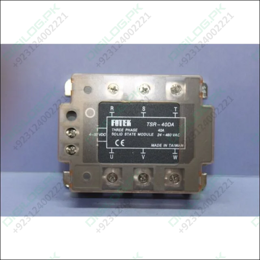 Fotek/tsr-40da Three-phase Solid State Relay 40a Dc Control