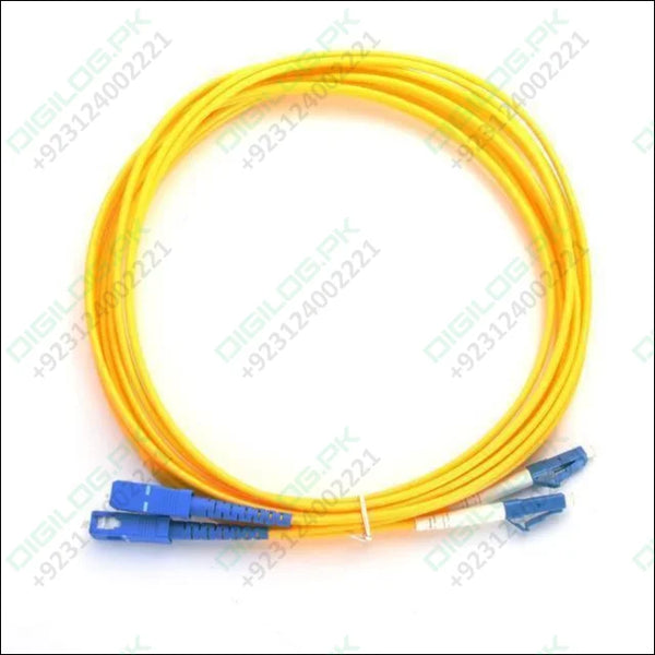 3m Lc-sc Duplex Single Mode Fiber Optical Optic Patch Cord