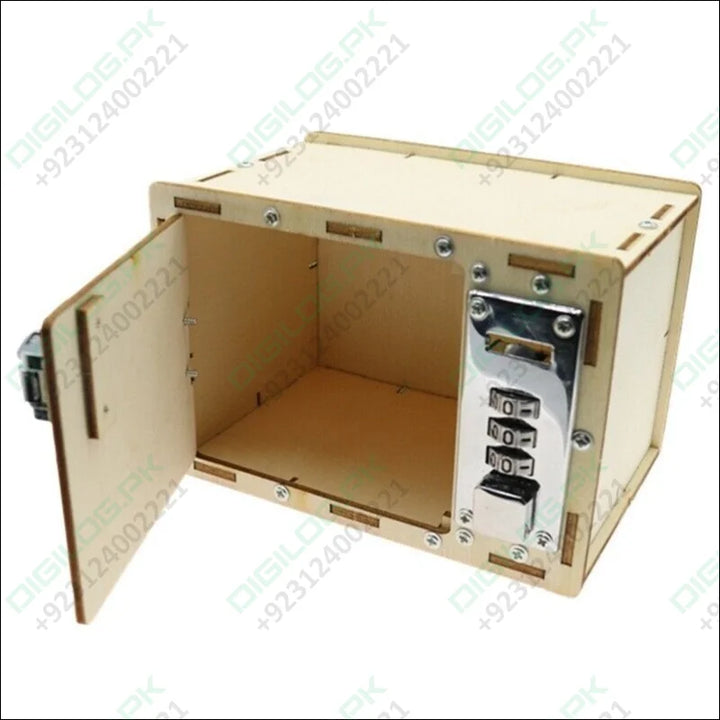 UnAssembled 3D Kids Wooden Lockbox Kit DIY Wooden