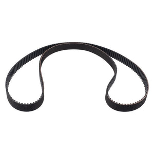 S2M 486 Close Timming belt - a black, flexible, toothed rubber belt formed into a continuous loop.