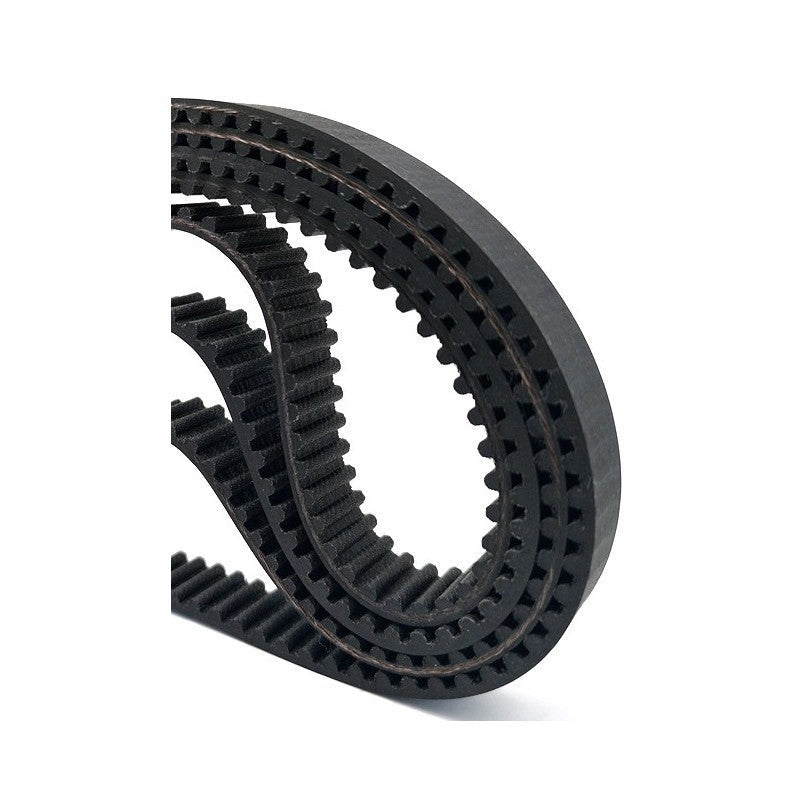S2M 486 Close Timming belt - a black, circular, toothed rubber belt shown in a close-up view.