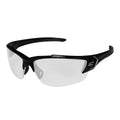 Safety Goggles Safety Glasses - a black frame and clear, wraparound protective lenses shown against a white background.