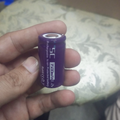 SC 3500mAh 1.2V NiMH Rechargeable Battery - a purple cylindrical cell held in a hand, showing the printed capacity, voltage, and chemistry specifications.