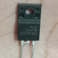 SCD06065 650V 6A SiC Schottky Diode (TO-220-2) - a black two-pin electronic component in a TO-220-2 package with AUK 29A18 SCD06065 printed on its face.