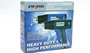 Sdl 8610 Dual Temperature Hot Air Gun 1800 Watt - shown in its blue and white cardboard retail packaging box.