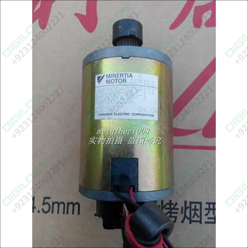 24v Japan Yaskawa Servo Dc Motor With Encoder