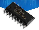 SG 3525 SG3525 SMD IC - a black rectangular integrated circuit with sixteen metal pins, featuring the text "SG3525A" and "B374406" printed on its surface.