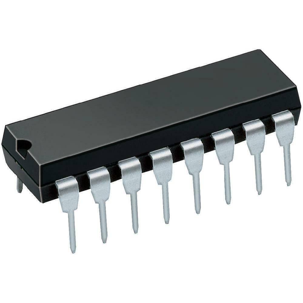 SG3524 Regulating Pulse Width Modulators - a black integrated circuit chip with a rectangular body and two rows of metal pins extending from the sides.
