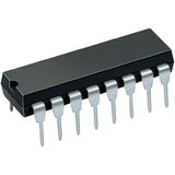 SG3524 Regulating Pulse Width Modulators - a black integrated circuit chip with a rectangular body and two rows of metal pins extending from the sides.