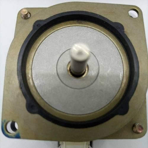 Shock Absorber Stepper Vibration Damper For NEMA23 Stepper Motor - a circular metal damper with a black rubber seal and a central shaft hole.