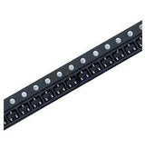 SI2300 2300 30V 3.6A N-Channel SMD MOSFET SOT-23 - shown as a strip of multiple black electronic components arranged in a row with silver circular feed holes.
