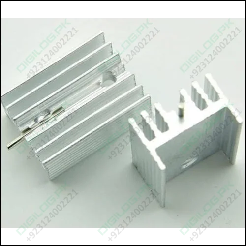 Silver Aluminium To 220 Heat Sink With Screw