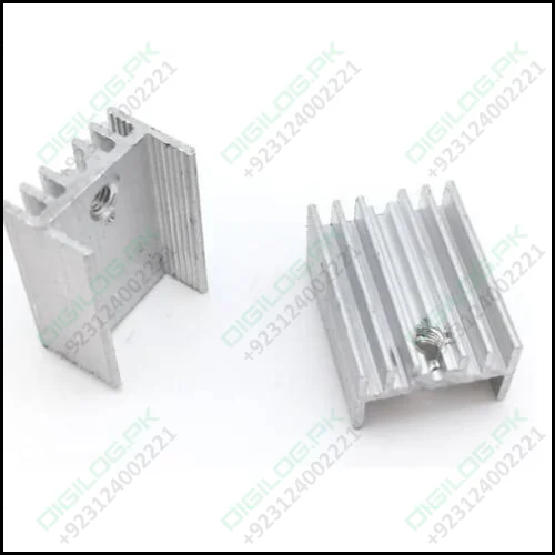 Silver Aluminium To 220 Heat Sink With Screw