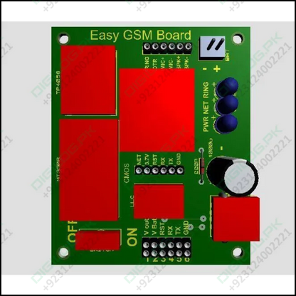 Sim Easy GSM Board With Battery And Charging Circuit