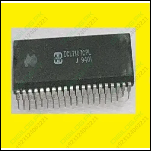 Simple Digital Voltmeter Ic Icl7107