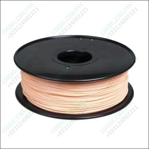 Peach-colored ABS 3D printer filament spool for high-quality printing in Pakistan