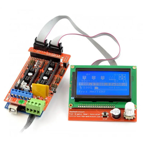 3D Printer 128×64 Smart LCD Controller for RAMPS 1.4