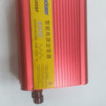 Smart Power Inverter 600W | Efficient & Reliable | Digilog.pk - a red rectangular device with a yellow label displaying specifications including DC24V to AC230V and a USB DC5V 1A port.
