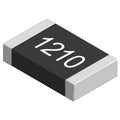 SMD Resistor 1210 Size 100 Pcs - a close-up of a single rectangular surface-mount resistor with metallic silver terminals and the number 1210 printed.