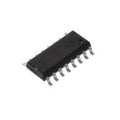 SMD SN74HC47N BCD to 7-Segment Decoder Driver IC DIP-16 (74HC47 Display IC) - a black, rectangular 16-pin surface-mount integrated circuit chip with metallic leads.