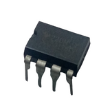 SN75176AP DIP 8 Rs 422 485 Line Driver - a black 8-pin integrated circuit chip with metallic pins, shown in a close-up, angled view.