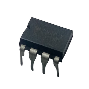 SN75176AP DIP 8 Rs 422 485 Line Driver - a black 8-pin integrated circuit chip with metallic pins, shown in a close-up, angled view.