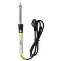 Soldering Iron Pro’skit 8PK-S120N-60 Externally heated lead-free - a white and yellow handheld tool with a metal tip and a black power cord with a three-pin plug.