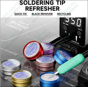 Soldering Iron Tip Cleaning Pastes Soldering Iron Tip Tinner Activators Tip Cleaner Removers Refreshing Repair Tool