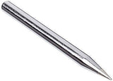 Soldering Iron Tip For 60 Watt Soldering Irons Copper With Corrosion Resistant Coating (sold By The Tip) - a silver-coloured, conical-shaped metal soldering iron tip shown in a close-up view.