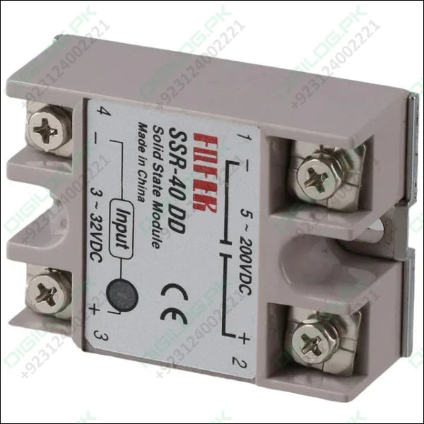 Solid State Relay Dc Output Ssr 40dd