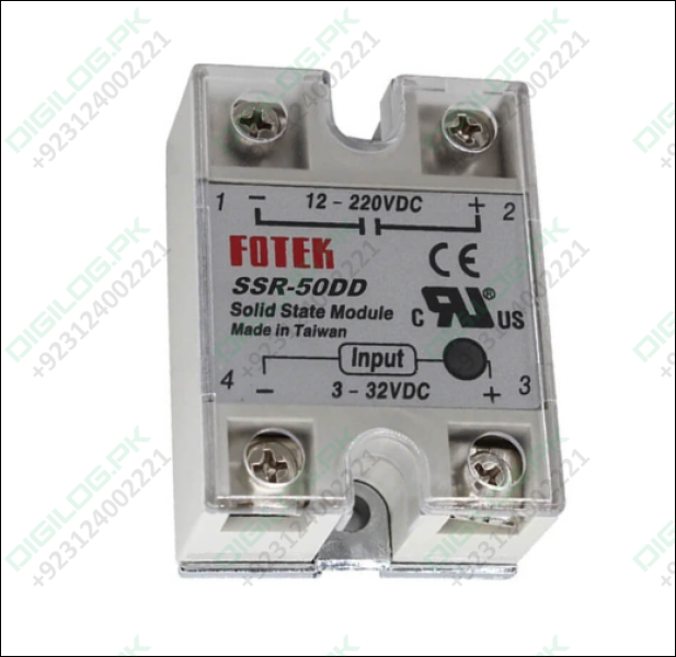 Solid State Relay Dc Output Ssr 50dd