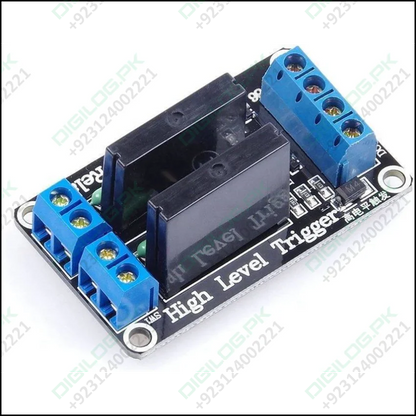 Solid State Relay Ssr Module 2 Channel For Arduino