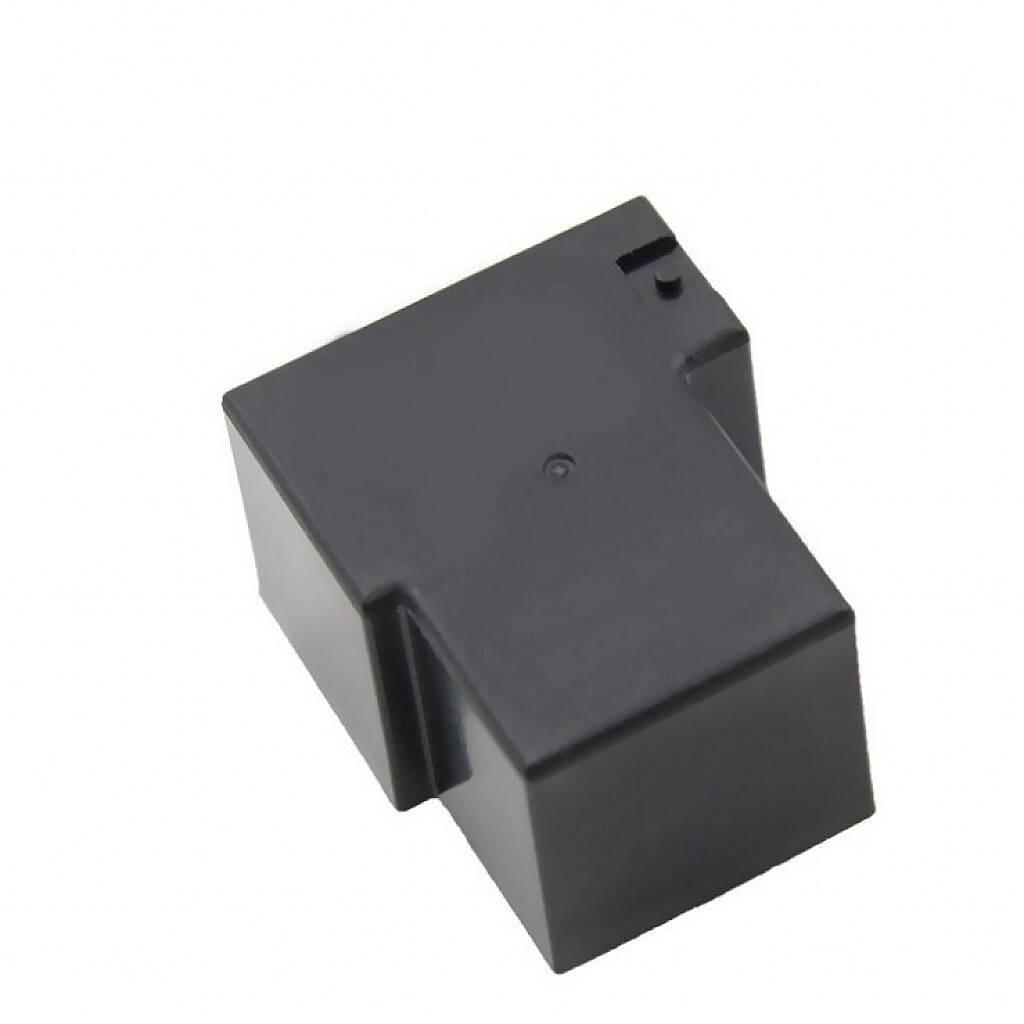 SPDT T90 L TYEPE RELAY 12V /30 Amp - shown as a black, rectangular electronic component with a small protruding tab on its top surface.