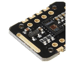 SPO2 MAX30102 Blood Oxygen Concentration Sensor PPG Sensor - a close-up view of the black rectangular circuit board featuring a central sensor and mounted components.