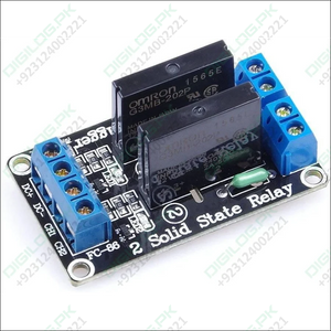 Solid State Relay Ssr Module 2 Channel For Arduino