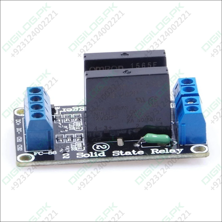 Solid State Relay Ssr Module 2 Channel For Arduino