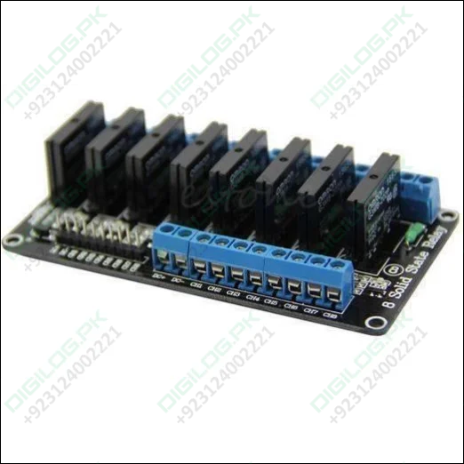 Solid State Relay Ssr Module 8 Channel 5v Omron For Arduino